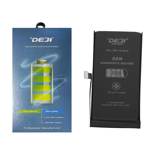 AKKU FUR IPHONE 13 MINI (DEJI) SELBDIAGNOSTIZIEBAR 2ND GEN ERHOHT 2550mAh