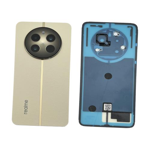 BACK COVER PER REALME 12+ PLUS 5G BEIGE / NAVIGATOR BEIGE 621033000213 - SERVICE PACK