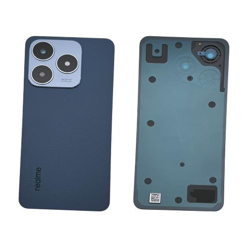 BACK COVER PER REALME C63 4G RMX3939 BLU / LEATHER BLUE 621033000270 - SERVICE PACK