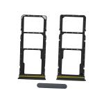 CARRELLO SIM PER REALME NOTE 70T 4G RMX5313 NERO / OBSIDIAN BLACK (DUAL SIM + MICRO SD) 612121000496