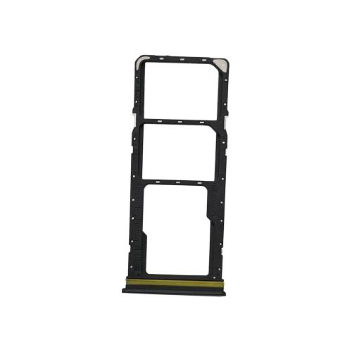 CARRELLO SIM PER REALME NOTE 70T 4G RMX5313 NERO / OBSIDIAN BLACK (DUAL SIM + MICRO SD) 612121000496