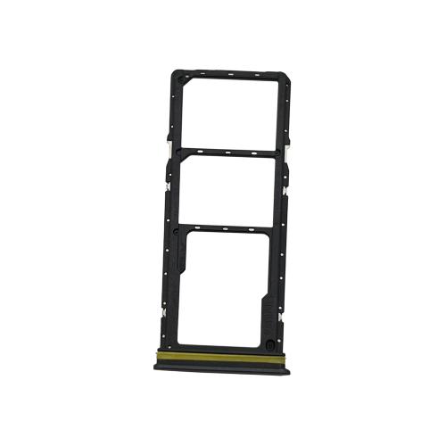 CARRELLO SIM PER REALME NOTE 70T 4G RMX5313 NERO / OBSIDIAN BLACK (DUAL SIM + MICRO SD) 612121000496