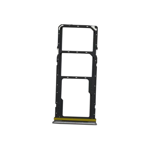 CARRELLO SIM PER REALME C71 4G RMX5303 BIANCO / WHITE SWAN (DUAL SIM + MICRO SD) 612121000472