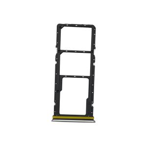 CARRELLO SIM PER REALME C71 4G RMX5303 BIANCO / WHITE SWAN (DUAL SIM + MICRO SD) 612121000472