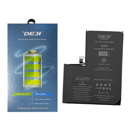 BATTERIA PER IPHONE 13 PRO MAX (DEJI) AUTODIAGNOSTICABILE 2ND GEN  MAGGIORATA 4950mAh