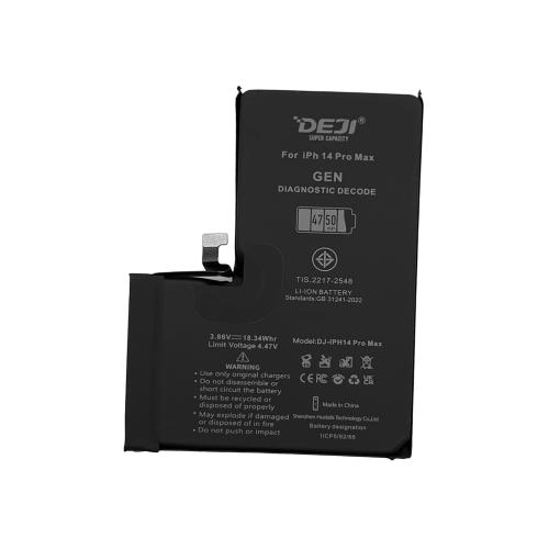 AKKU FUR IPHONE 14 PRO MAX (DEJI) SELBDIAGNOSTIZIEBAR 2ND GEN ERHOHT 4750mAh
