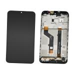 BILDSCHIRM LCD FUR MOTOROLA XT2081 MOTO E7 PLUS SCHWARZ MIT RAHMEN