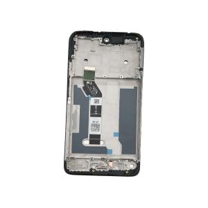 DISPLAY LCD FOR MOTOROLA XT2433 MOTO G35 5G BLACK WITH FRAME