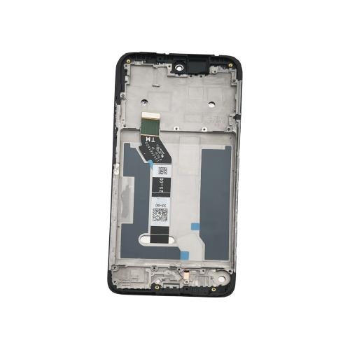 DISPLAY LCD FOR MOTOROLA XT2433 MOTO G35 5G BLACK WITH FRAME
