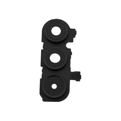 VETRO CAM POSTERIORE A165F A16 4G NERO CON CORNICE 
