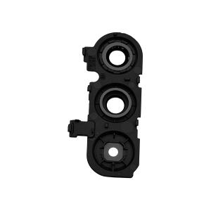 VETRO CAM POSTERIORE A165F A16 4G NERO CON CORNICE 