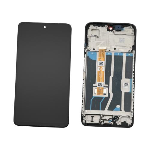 DISPLAY LCD PER OPPO A5m CPH2727 / A5 CPH2727 / A5x CPH2725 NERO CON FRAME