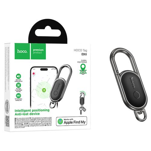 HOCO SMART TAG E91J LOCALIZZATORE PER iOS NERO