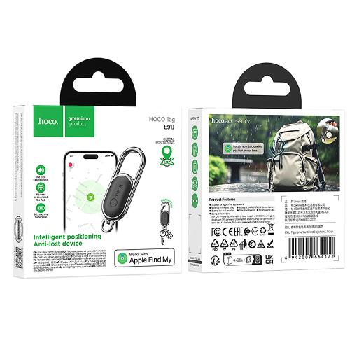 HOCO SMART TAG E91J LOCALIZZATORE PER iOS NERO