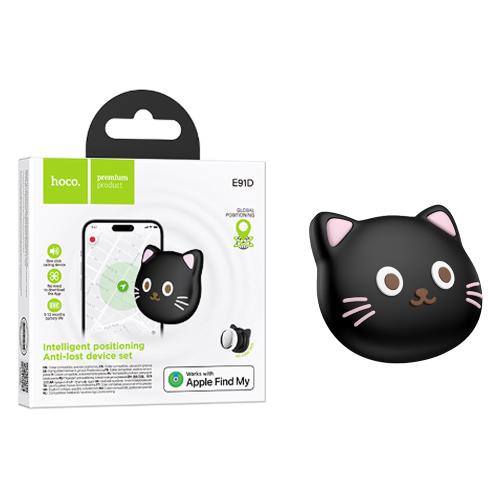 HOCO SMART TAG E91D LOCALIZZATORE PER ANIMALI DOMESTICI PER iOS NERO
