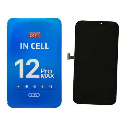 DISPLAY LCD FOR IPHONE 12 PRO MAX BLACK (INCELL ZY LTPS-COF IC Exchangeable)