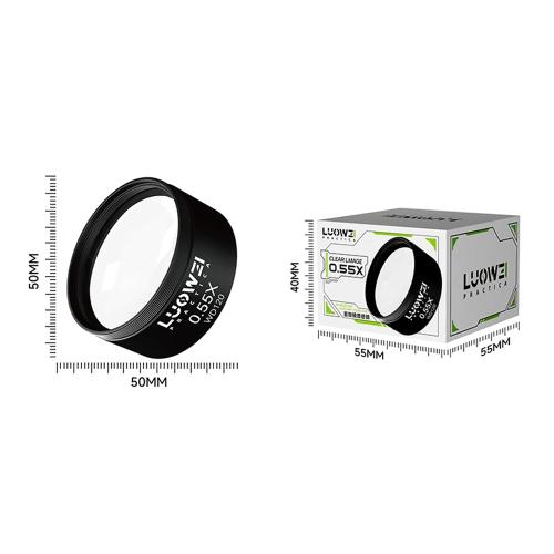 LENTE BARLOW LUOWEI WD120 0.55X PER MICROSCOPIO