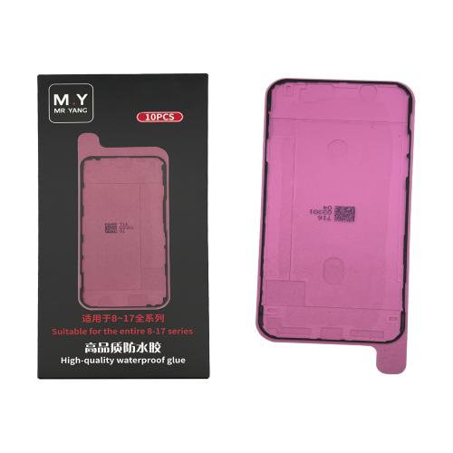 ADHESIVE DISPLAY LCD FOR IPHONE 11 BLACK (LOT 10 PIECES) (M.Y Mr.Yang)