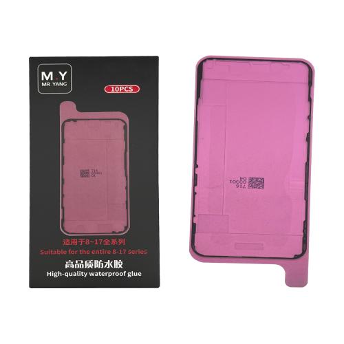 ADHESIVE DISPLAY LCD FOR IPHONE 11 PRO MAX BLACK (LOT 10 PIECES) (M.Y Mr.Yang)