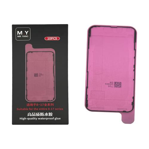 ADHESIVE DISPLAY LCD FOR IPHONE 13 PRO BLACK (LOT 10 PIECES) (M.Y Mr.Yang)