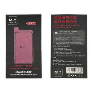 ADHESIVE DISPLAY LCD FOR IPHONE 14 PRO BLACK (LOT 10 PIECES) (M.Y Mr.Yang)
