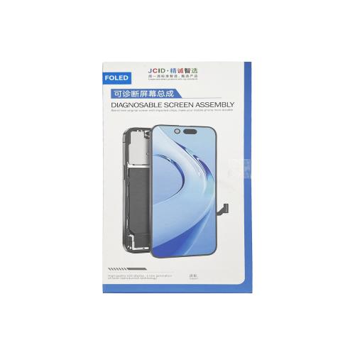 DISPLAY LCD PER IPHONE 16 PRO (SOFT OLED JCID COP) Autodiagnosticabile
