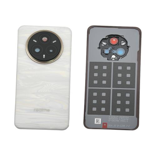 TAPA TRASERA DE BATERIA PARA REALME 14 PRO+ PLUS 5G RMX5051 BLANCO / PEARL WHITE 621033000452 621033000578 621033000451 - SERVICE PACK