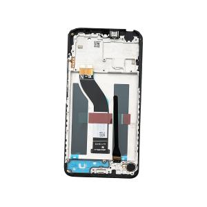 PANTALLA LCD PARA XIAOMI REDMI 14C 4G 2409BRN2CY / A3 PRO 4G2411DRN47C / POCO C75 4G 2410FPCC5G NEGRO CON MARCO - OEM SERVICE PACK