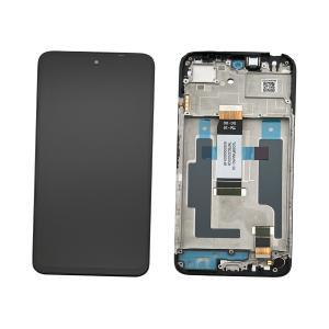 DISPLAY LCD PER XIAOMI REDMI 13 4G 24040RN64Y 2404ARN45A NERO CON FRAME - OEM SERVICE PACK