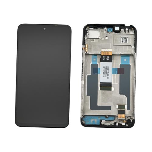 DISPLAY LCD PER XIAOMI REDMI 13 4G 24040RN64Y 2404ARN45A NERO CON FRAME - OEM SERVICE PACK