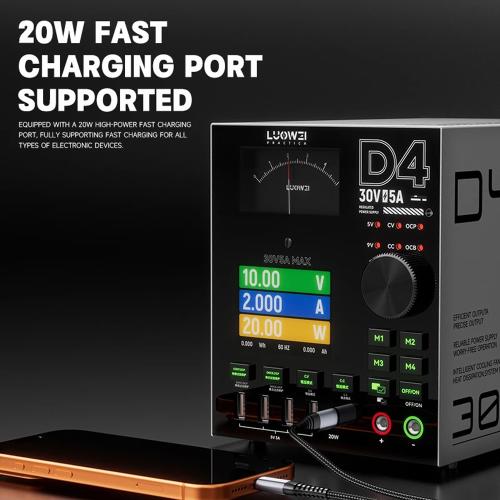 ALIMENTATORE DA BANCO LUOWEI LW-D4 30V 5A 150W