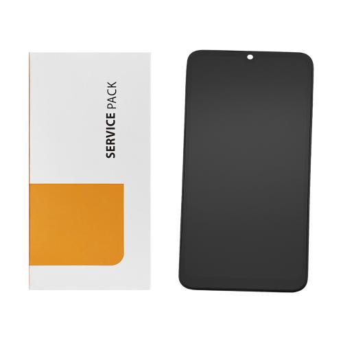 DISPLAY LCD PER XIAOMI REDMI A2 / A2 PLUS 2023 NERO CON FRAME - OEM SERVICE PACK