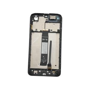 DISPLAY LCD PER XIAOMI REDMI A2 / A2 PLUS 2023 NERO CON FRAME - OEM SERVICE PACK
