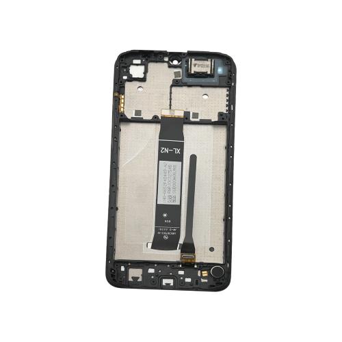 DISPLAY LCD PER XIAOMI REDMI A2 / A2 PLUS 2023 NERO CON FRAME - OEM SERVICE PACK