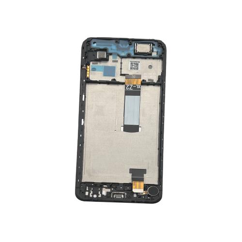 DISPLAY LCD PER XIAOMI REDMI A5 4G / POCO C71 NERO CON FRAME (LONG FLEX VERSION) - OEM SERVICE PACK