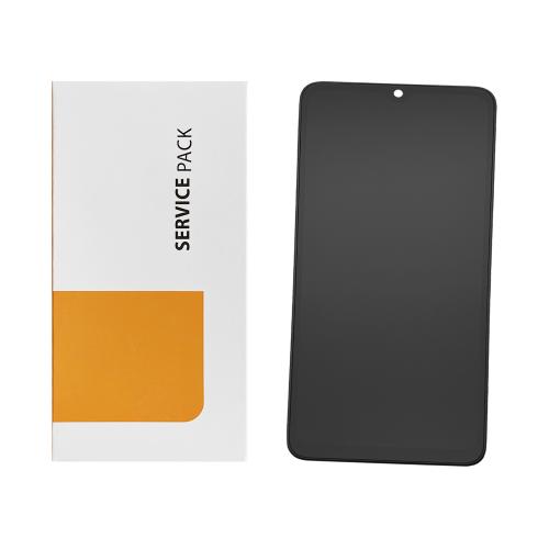 DISPLAY LCD PER XIAOMI REDMI A3 4G 23129RN51X 23129RN51H NERO CON FRAME - OEM SERVICE PACK