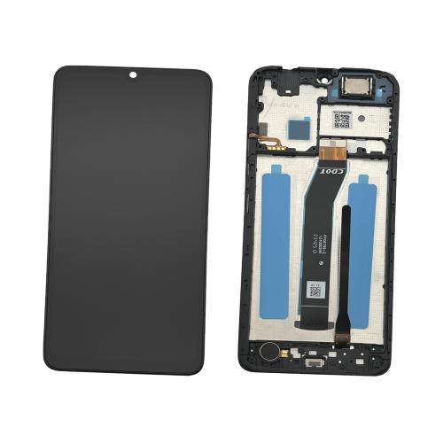 DISPLAY LCD PER XIAOMI REDMI A3 4G 23129RN51X 23129RN51H NERO CON FRAME - OEM SERVICE PACK