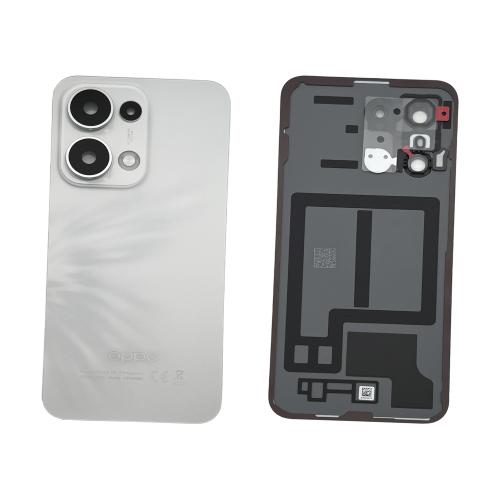 BACK COVER PER OPPO RENO13 5G CPH2689 BIANCO / PLUME WHITE 621033000484 - SERVICE PACK