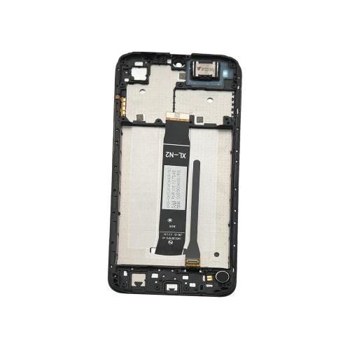 DISPLAY LCD PER XIAOMI REDMI A1 / A1 PLUS 2022 NERO CON FRAME - OEM SERVICE PACK