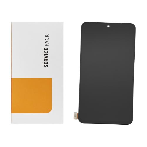 DISPLAY LCD PER XIAOMI POCO M4 PRO 4G NERO (AMOLED) - OEM SERVICE PACK