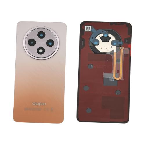 BACK COVER PER OPPO RENO12F 5G CPH2637 ARANCIONE / AMBER ORANGE 621033000344 - SERVICE PACK