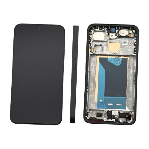 DISPLAY LCD PER XIAOMI 15T 5G NERO CON FRAME 5600010O12A00 - SERVICE PACK