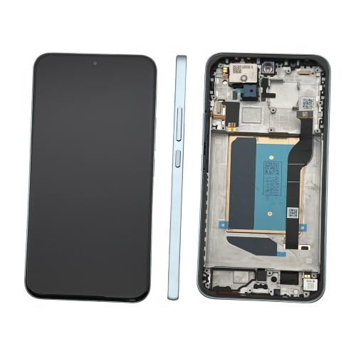 DISPLAY LCD PER XIAOMI REDMI NOTE 15 PRO+ PLUS 5G 2510ERA8BG BLU / GLACIER BLUE CON FRAME 5600240P16U00 - SERVICE PACK