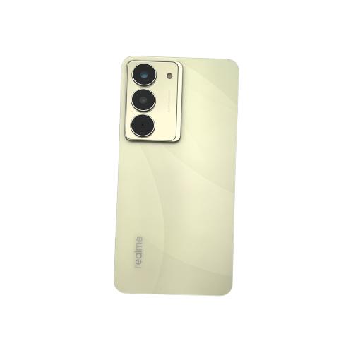 TAPA TRASERA DE BATERIA PARA REALME C75 5G RMX3963 AMARILLO / LIGHTNING GOLD 621033000420 - SERVICE PACK