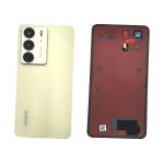 TAPA TRASERA DE BATERIA PARA REALME C75 4G RMX3941 AMARILLO / LIGHTNING GOLD 621033000467 - SERVICE PACK