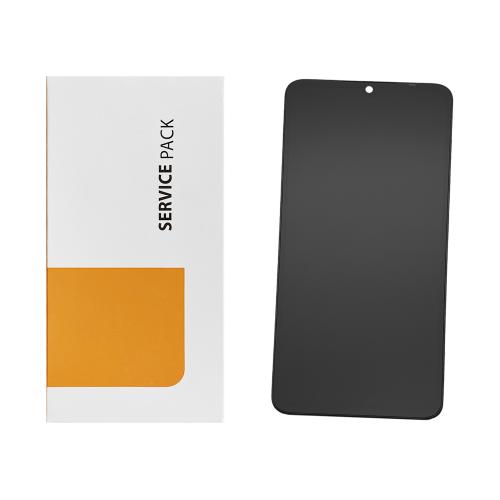 DISPLAY LCD PER XIAOMI REDMI 13C 23100RN82L / REDMI 13C 5G 23124RN87G / POCO C65 2310FPCA4G NERO CON FRAME - OEM SERVICE PACK