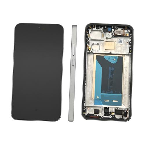 DISPLAY LCD PER XIAOMI 15T 5G GRIGIO CON FRAME 5600020O12A00 - SERVICE PACK