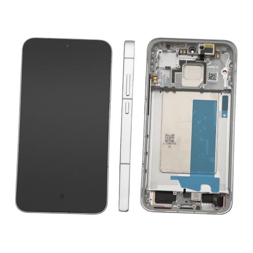 DISPLAY LCD PER XIAOMI POCO F7 5G 25053PC47G SILVER CON FRAME 5600260O10U00 - SERVICE PACK