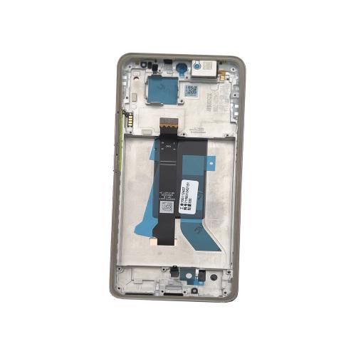 DISPLAY LCD PER XIAOMI REDMI NOTE 14 PRO 5G 24090RA29G GOLD / SAND GOLD CON FRAME 56004600O1600 - SERVICE PACK