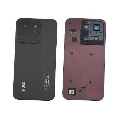 BACK COVER PER XIAOMI POCO C85 4G 25078PC3EE NERO 560006P15AP00 - SERVICE PACK